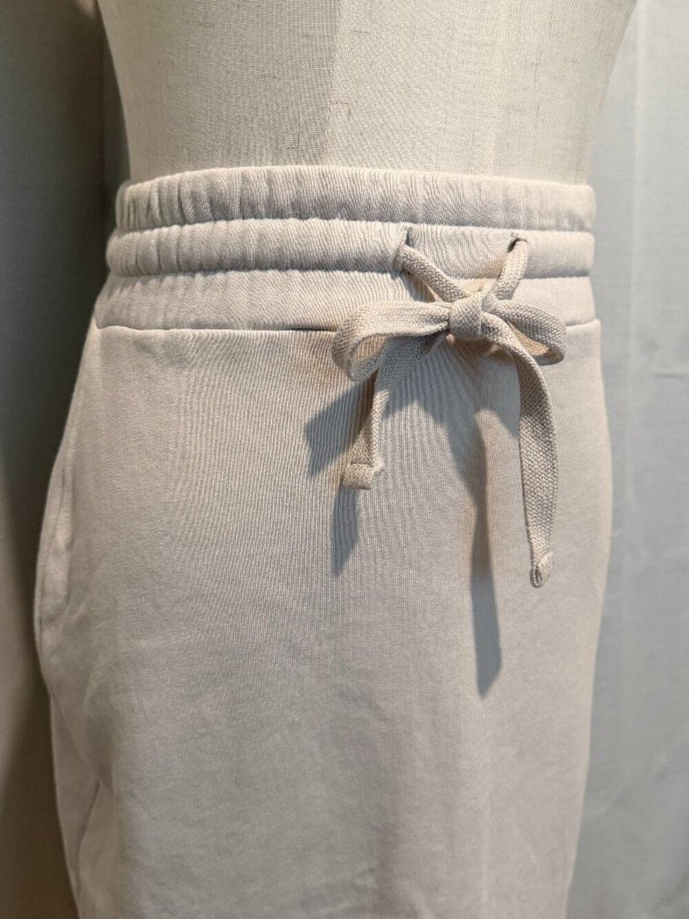 Zara Streetwear Cream Midi Skirt with Slit - Small - Cotton Blend - Picture 4 of 8